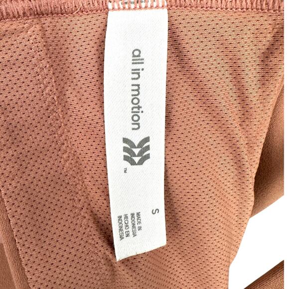 All In Motion Peach Nude Multi Strap Support‎ Athletic Sports Bra Size Small - Picture 3 of 5